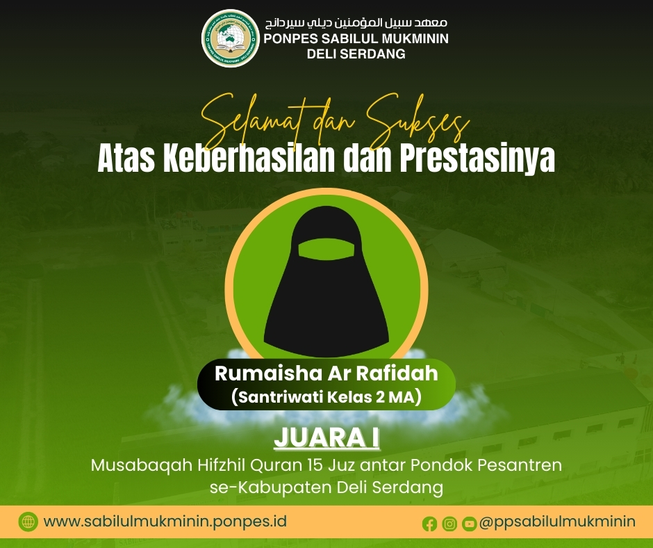 Juara I Tahfizh 15 Juz